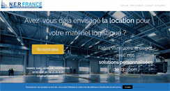 Desktop Screenshot of nerfrance.com